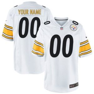 Nike Men’s Pittsburgh Steelers Customized Game White Jersey