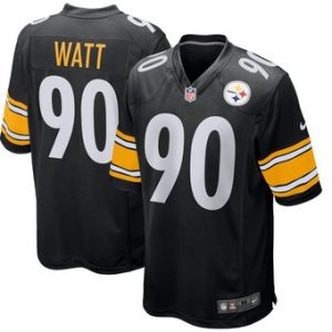 T.J. Watt Pittsburgh Steelers Nike Youth Game Jersey – Black